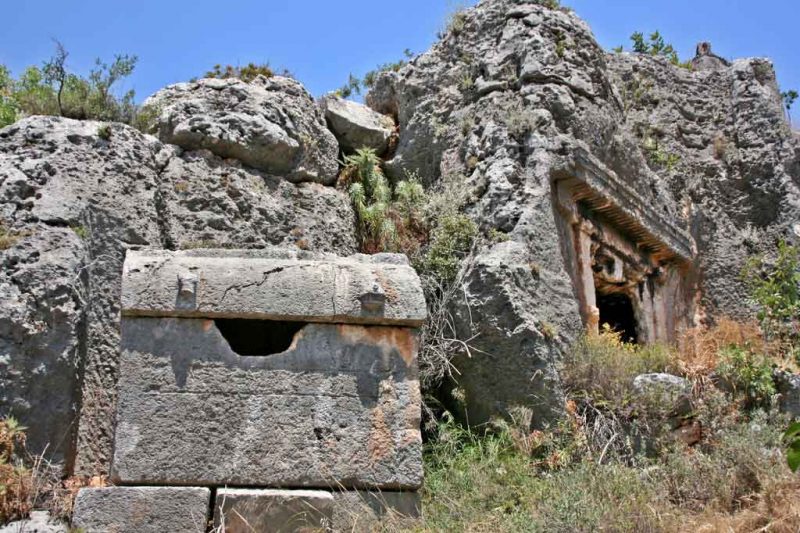 See the rock tombs and Lycian ruins on a gulet cruise