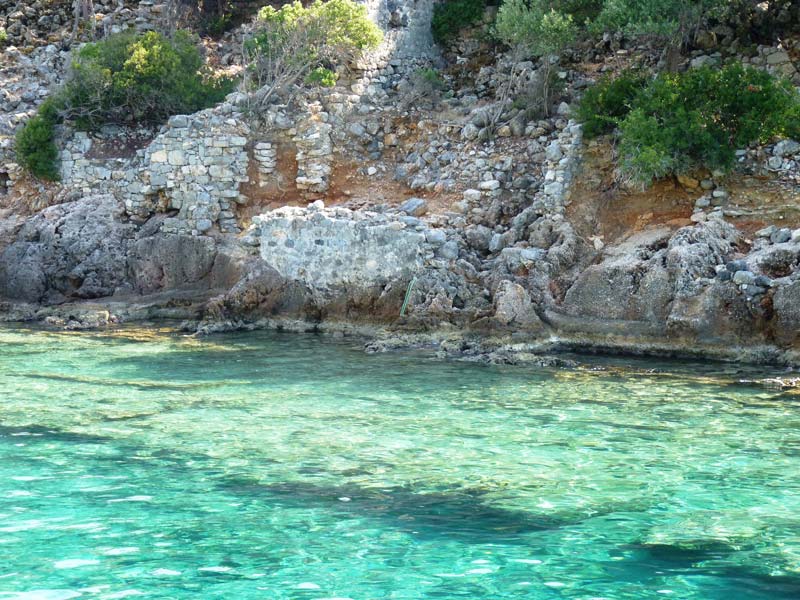 Gemiler Island Snorkel over Ancient Harbour Ruins